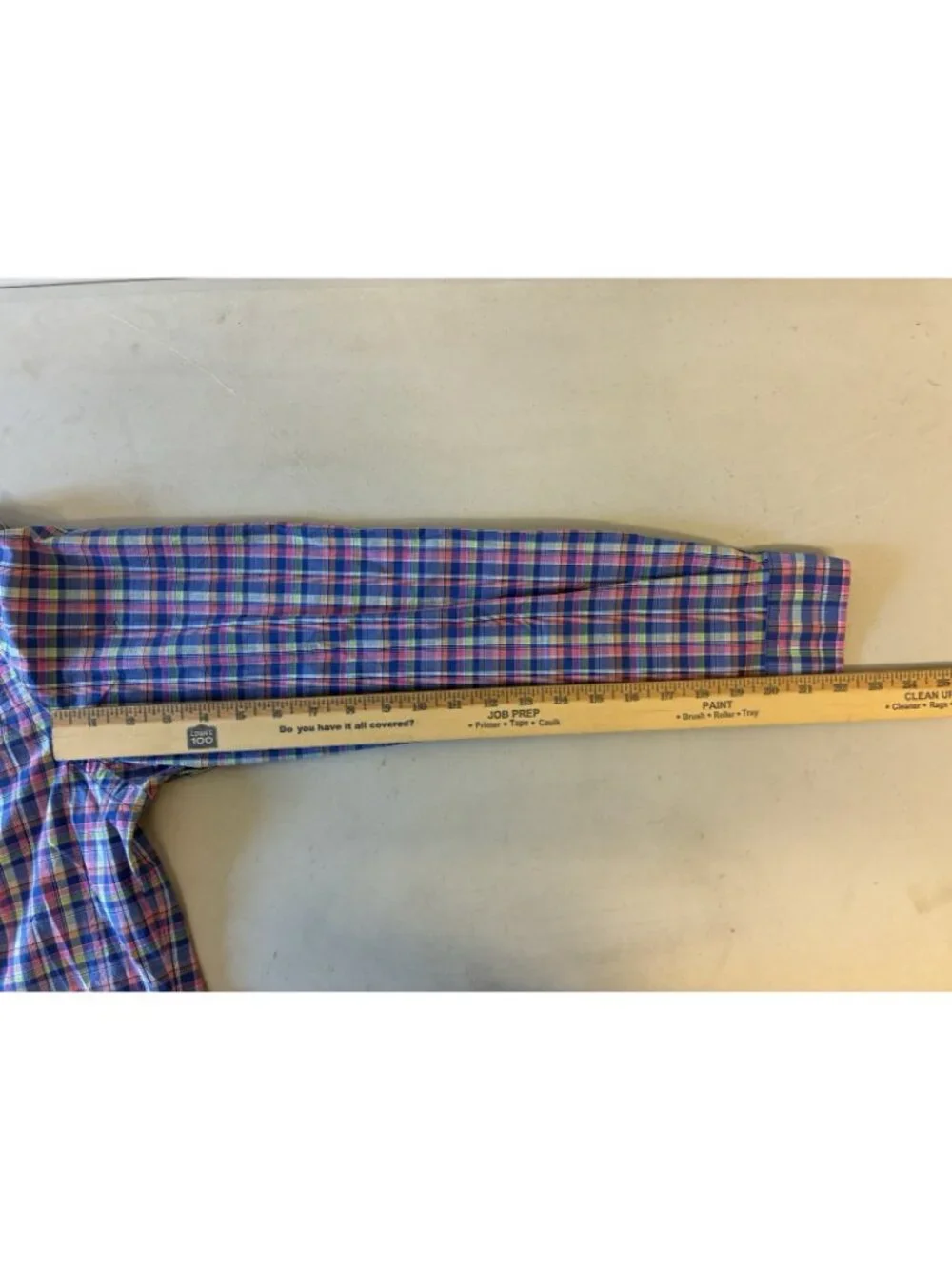 Ralph Lauren Shirt Men's Medium‎ Multicolor Check Long Sleeve Button Up